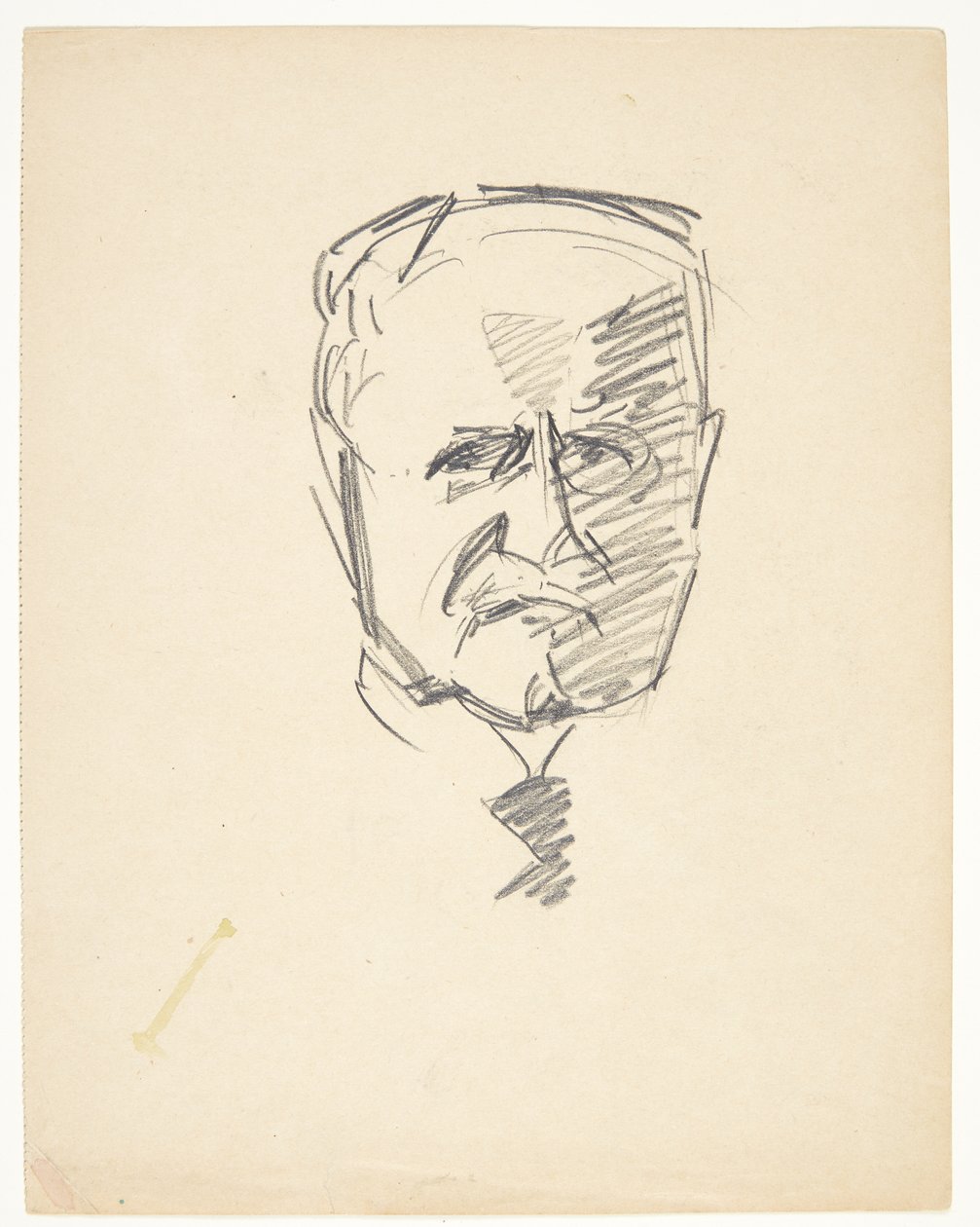 Studie k portrétu dr.med. Carl Lorentzen (1860-1932) od Edvard Weie