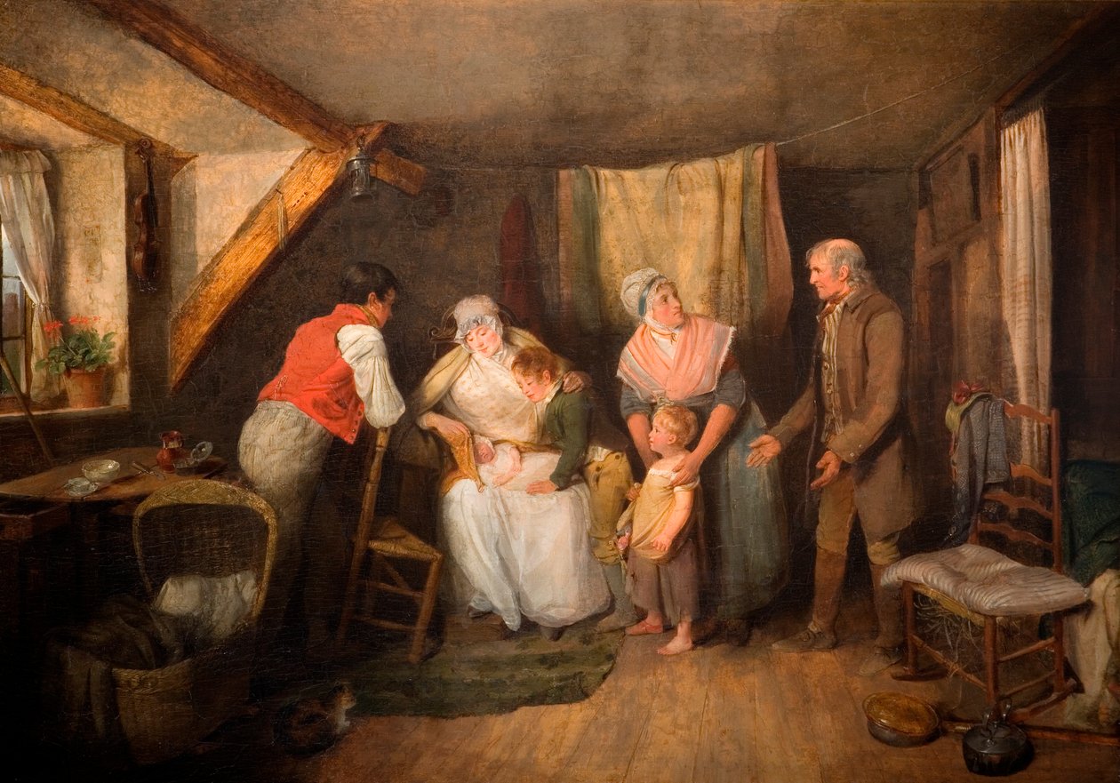 Zrození (panel) od Edward Bird