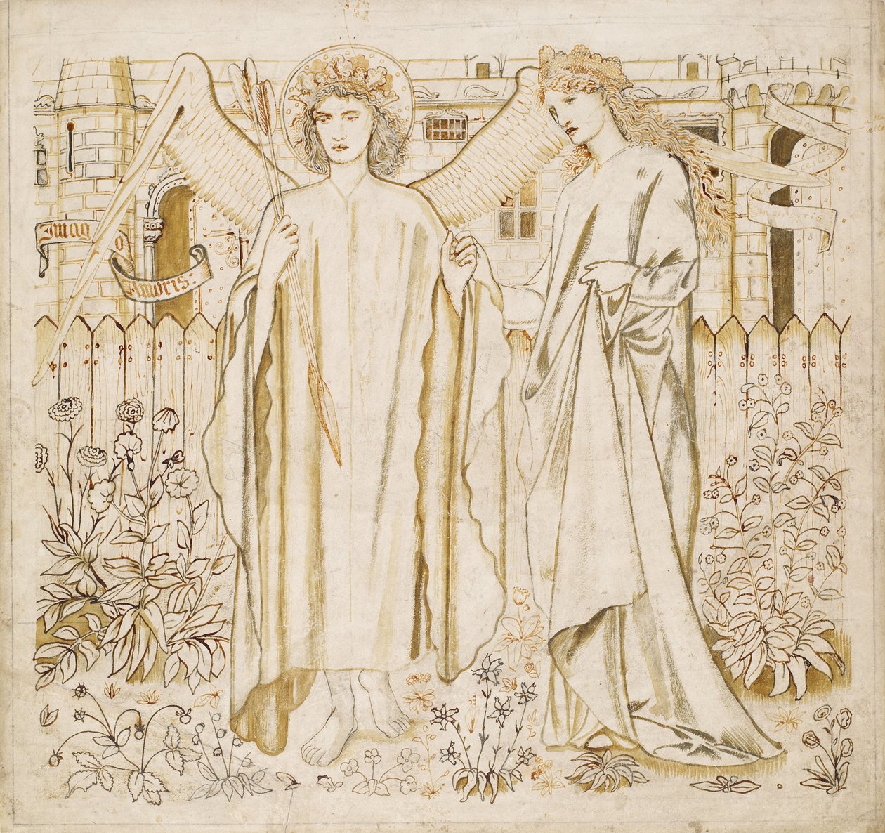 Chaucers Legend of Good Women od Edward Burne-Jones