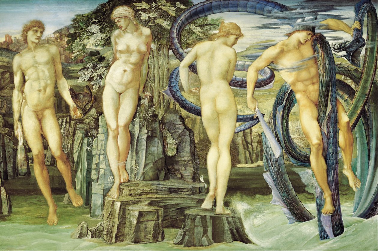 Perseus a Andromeda od Edward Burne Jones