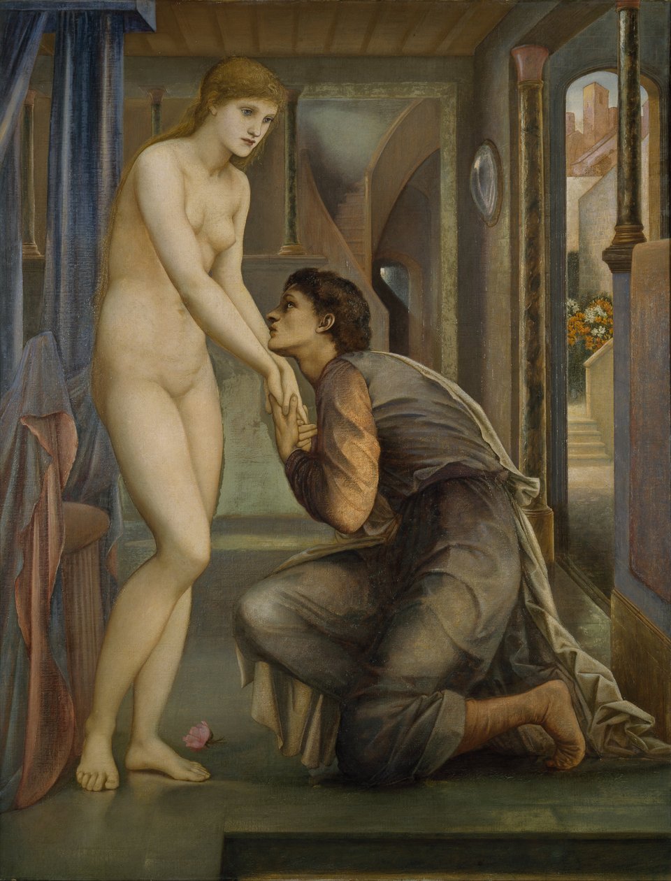 Pygmalion a obrázek od Edward Burne Jones