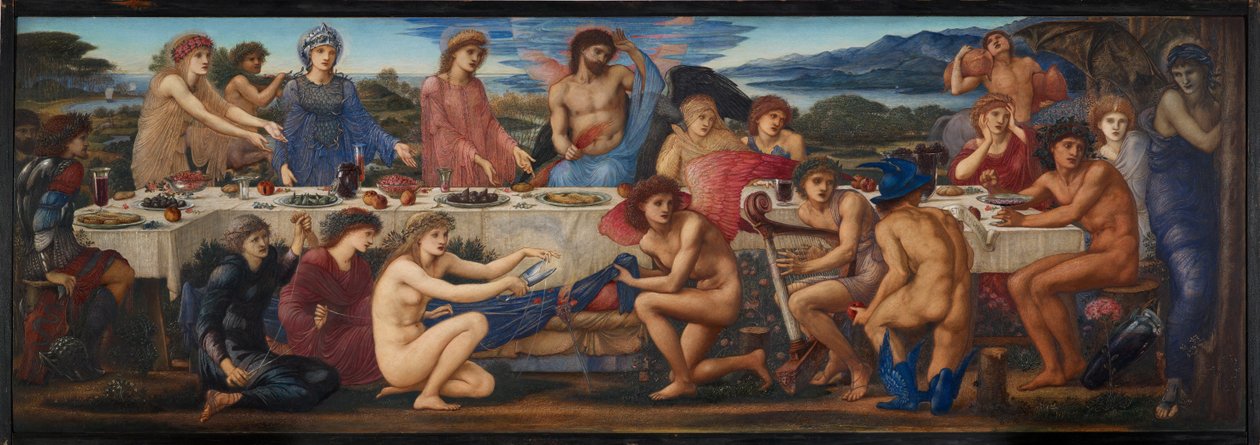 Svátek Peleus od Edward Burne Jones