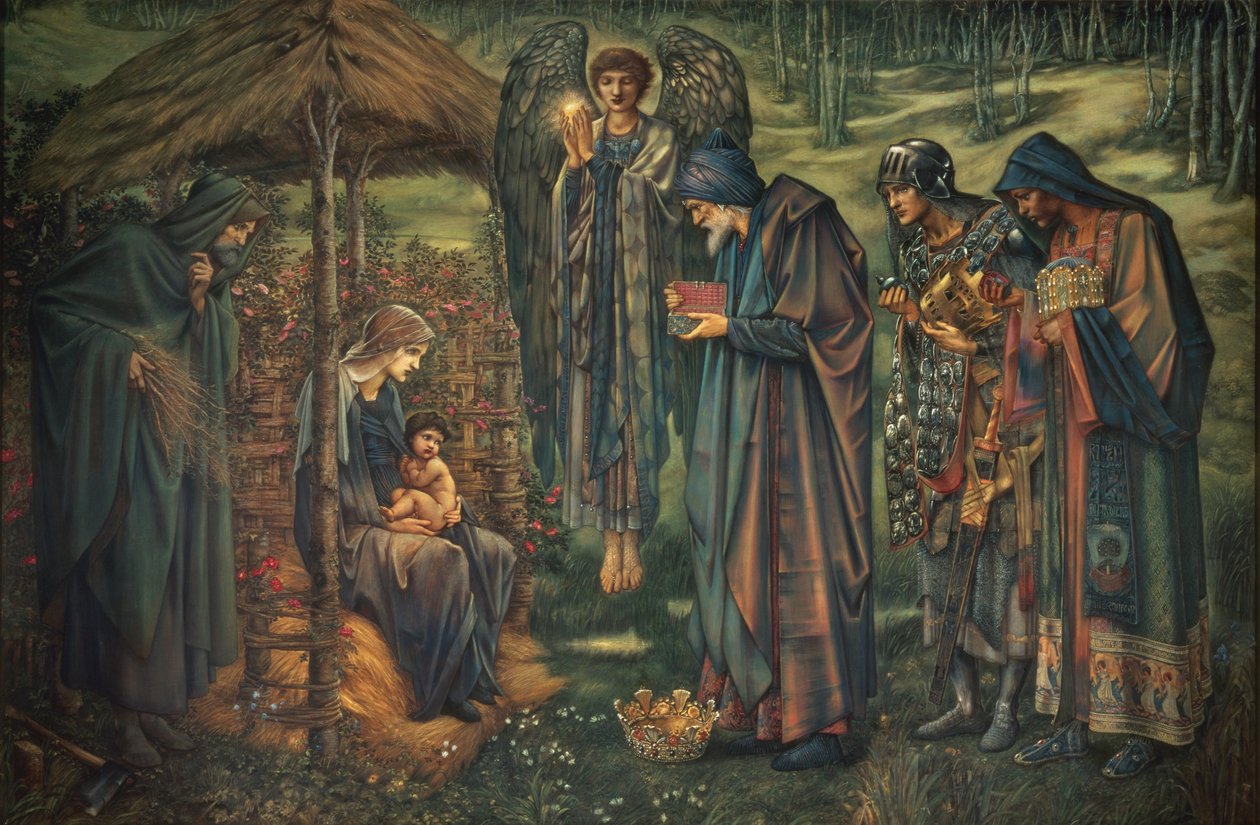 Betlémská hvězda od Edward Burne Jones