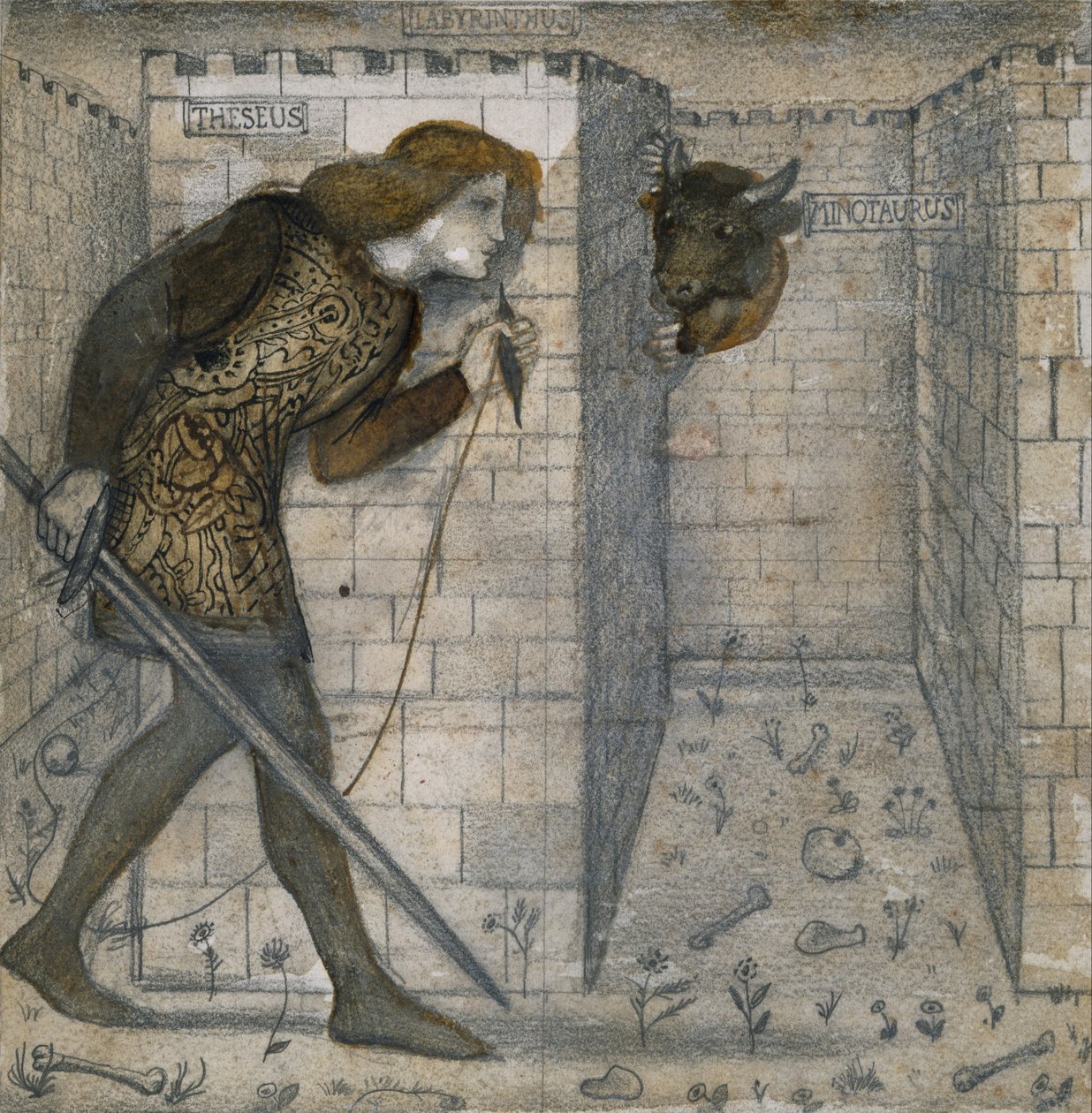 Design dlaždic od Edward Burne Jones