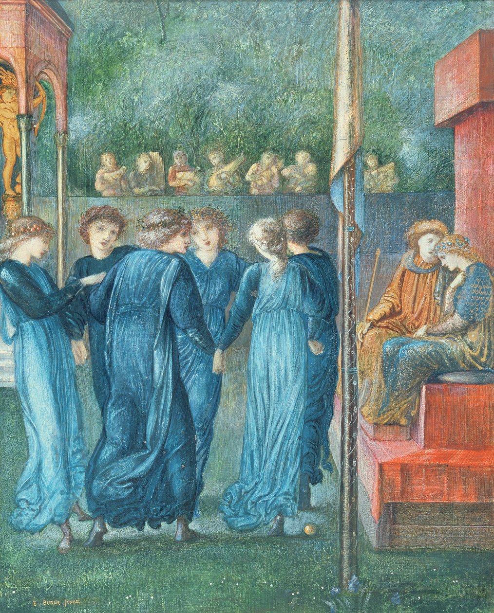 Svatba krále Reného, 1870 od Edward Burne Jones