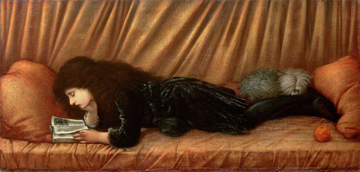 Portrét Katie Lewis, 1886 od Edward Burne Jones