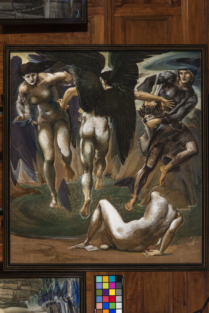 Smrt Medúzy II, 1882 (kvaš) od Edward Burne Jones