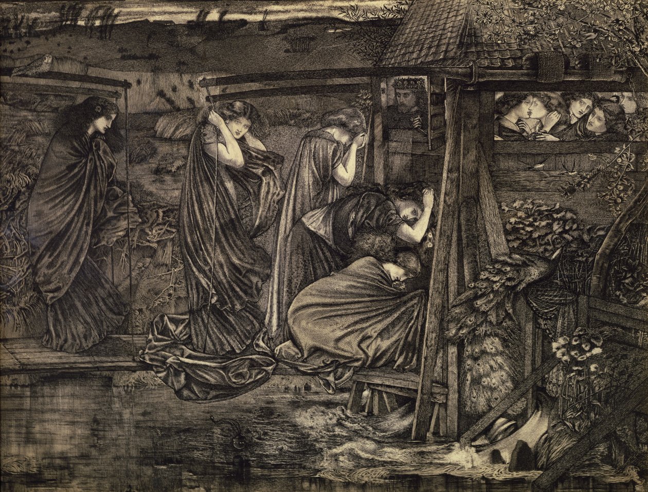 Moudré a hloupé panny od Edward Burne Jones