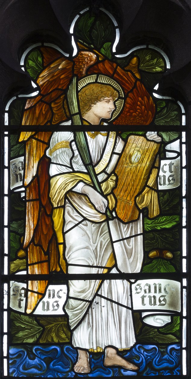 Andělský hudebník, 1879 od Edward Burne Jones