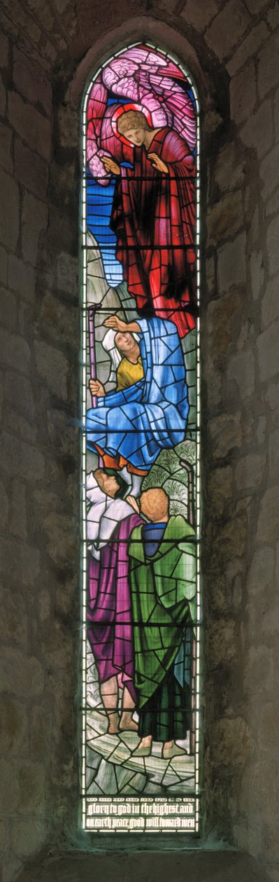 Annunciation to the Shepherds, 1890 od Edward Burne Jones