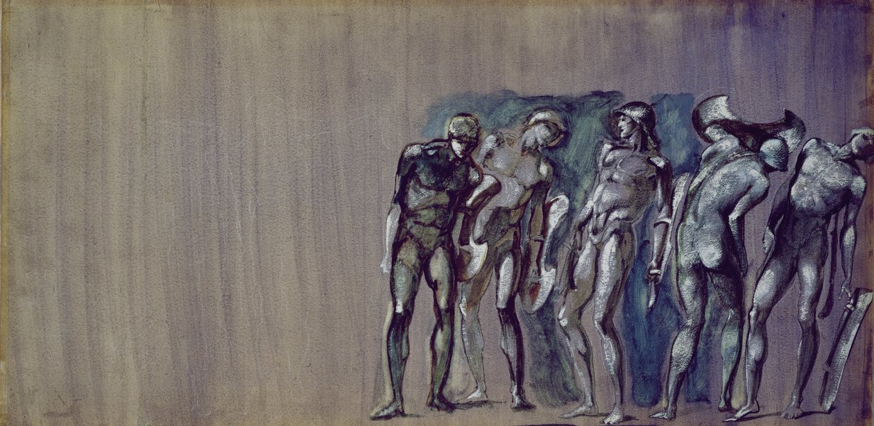 Courtiers Being Turned into Stone, ze série 