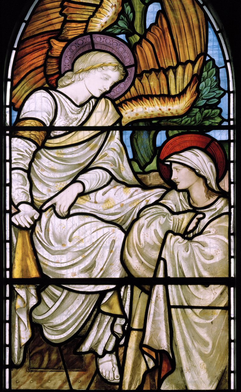 Easthampstead, St Michael & St Mary Magdalen, Morris & Co., Edward Burne-Jones, Mary Magdalen, 1876 od Edward Burne Jones