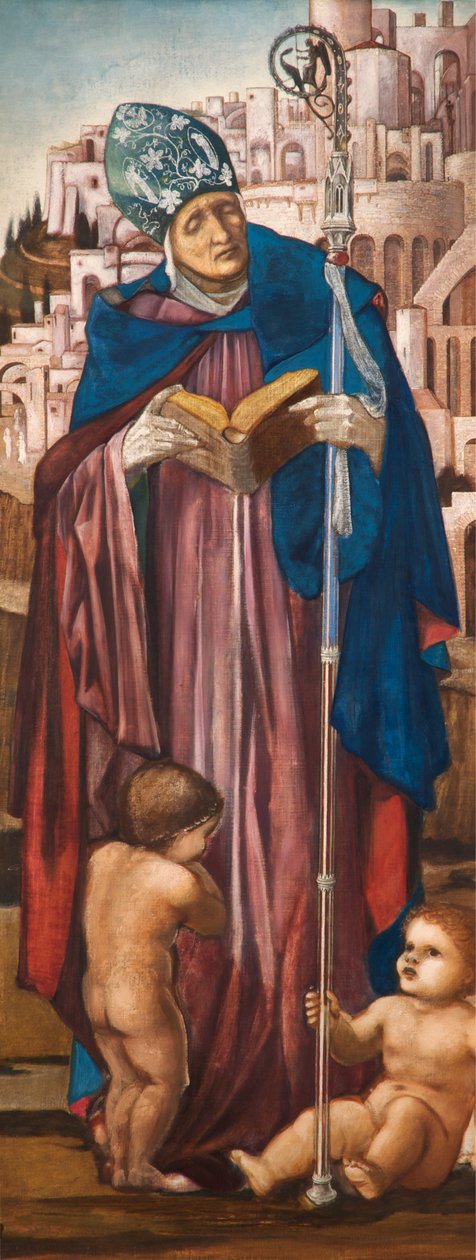 Svatý Mikuláš, kolem 1870-98 od Edward Burne Jones