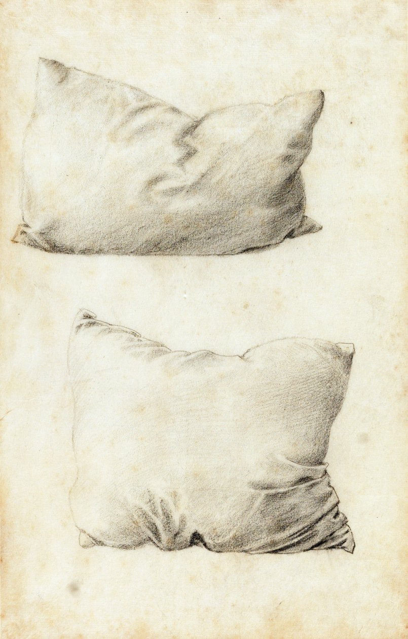 Studie polštářů (tužka) od Edward Burne Jones