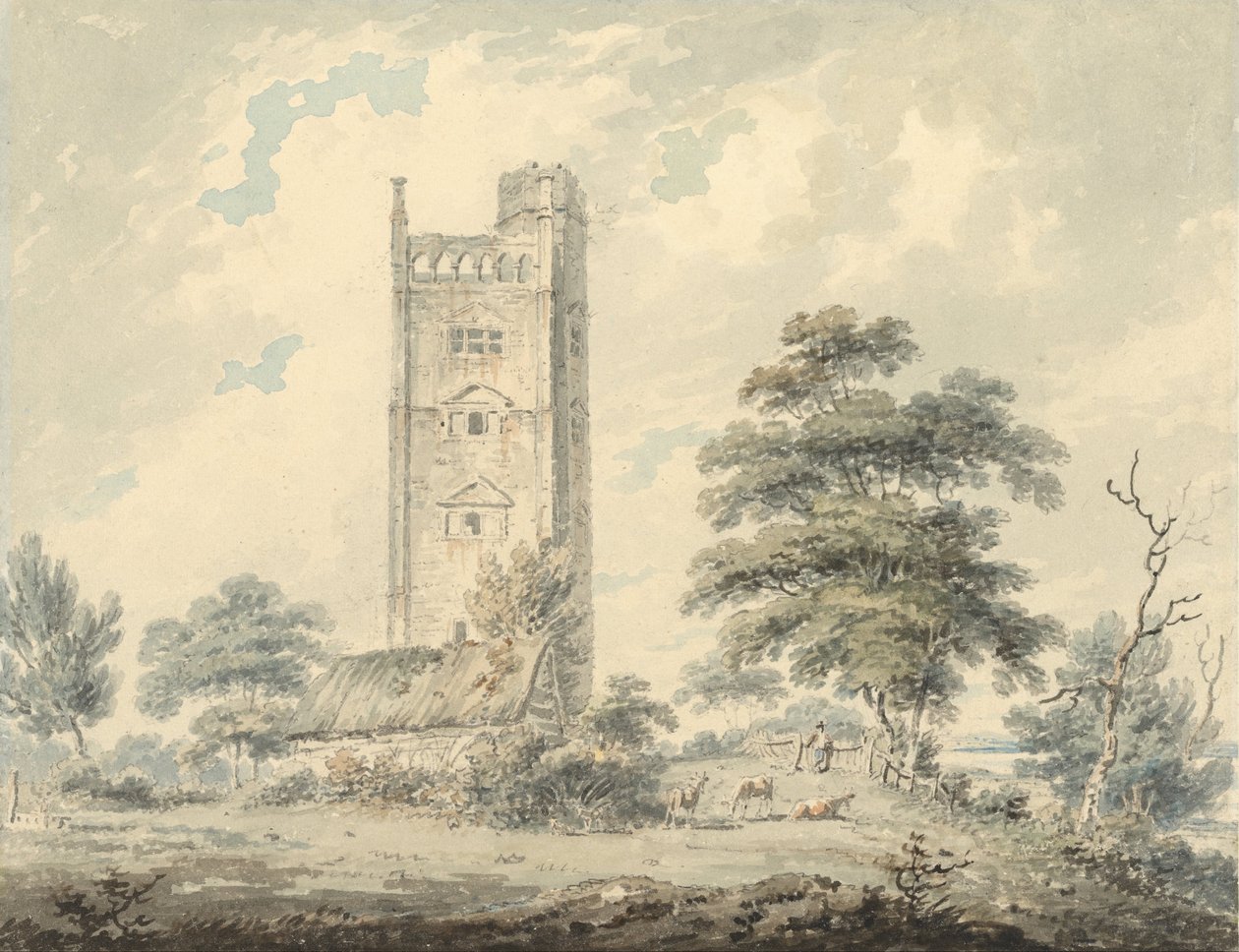 Frestonská věž, Suffolk od Edward Dayes