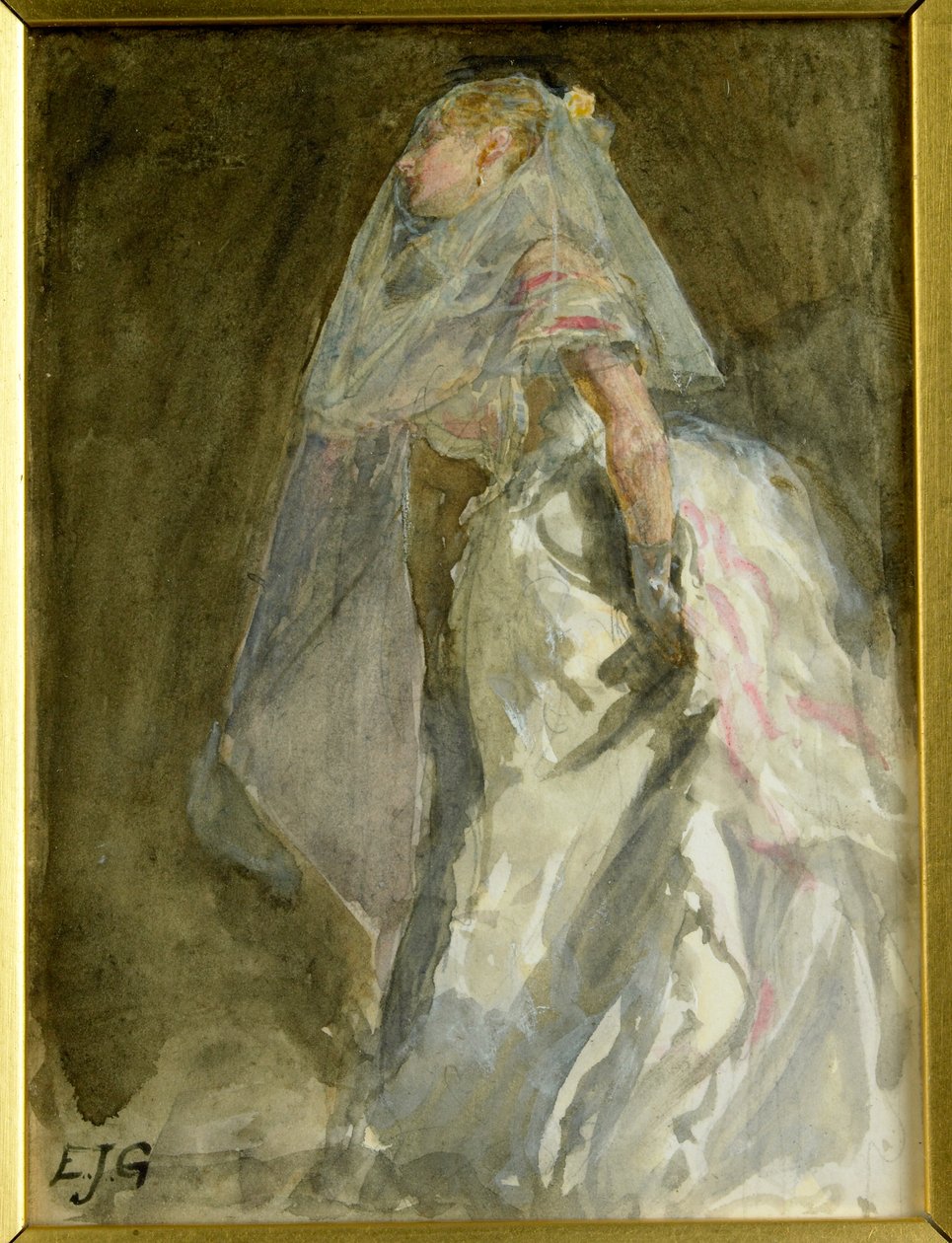 Nevěsta, cca 1880 od Edward John Gregory