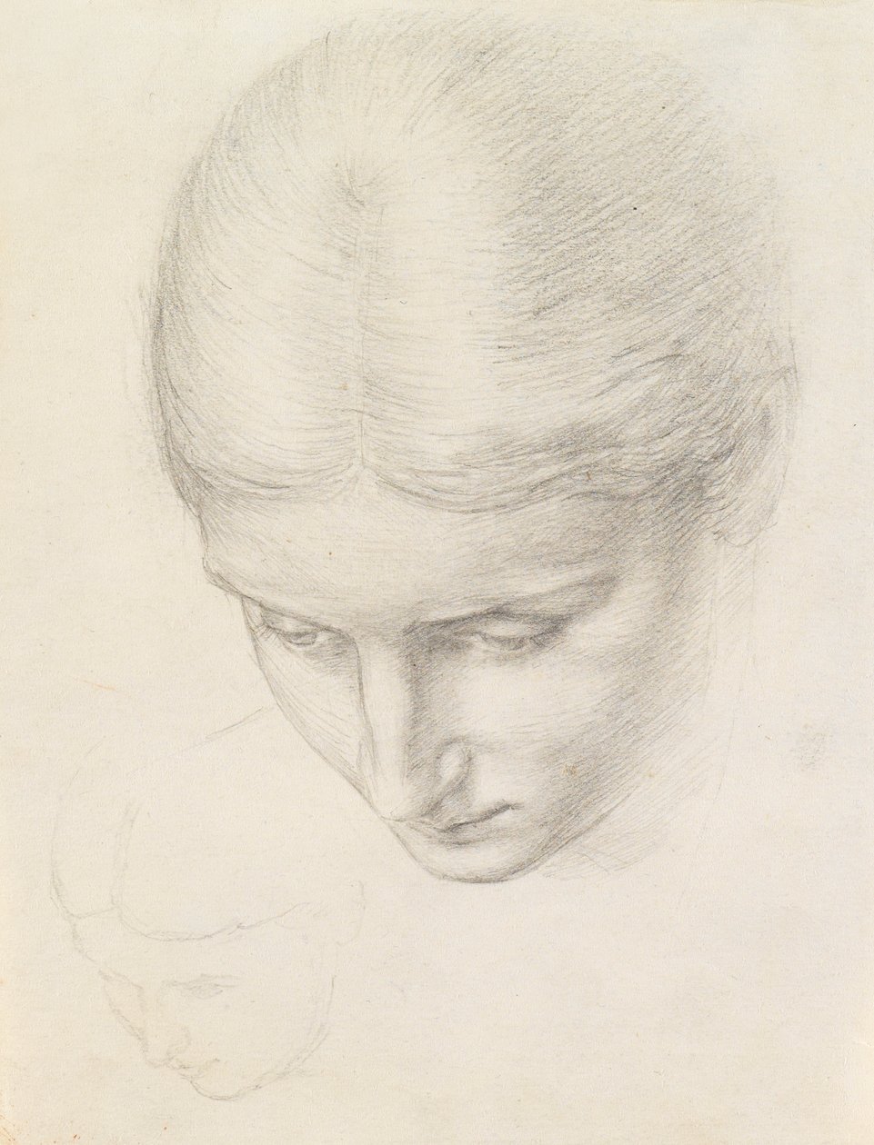 Studie ženy. c.1868-71 od Edward John Poynter