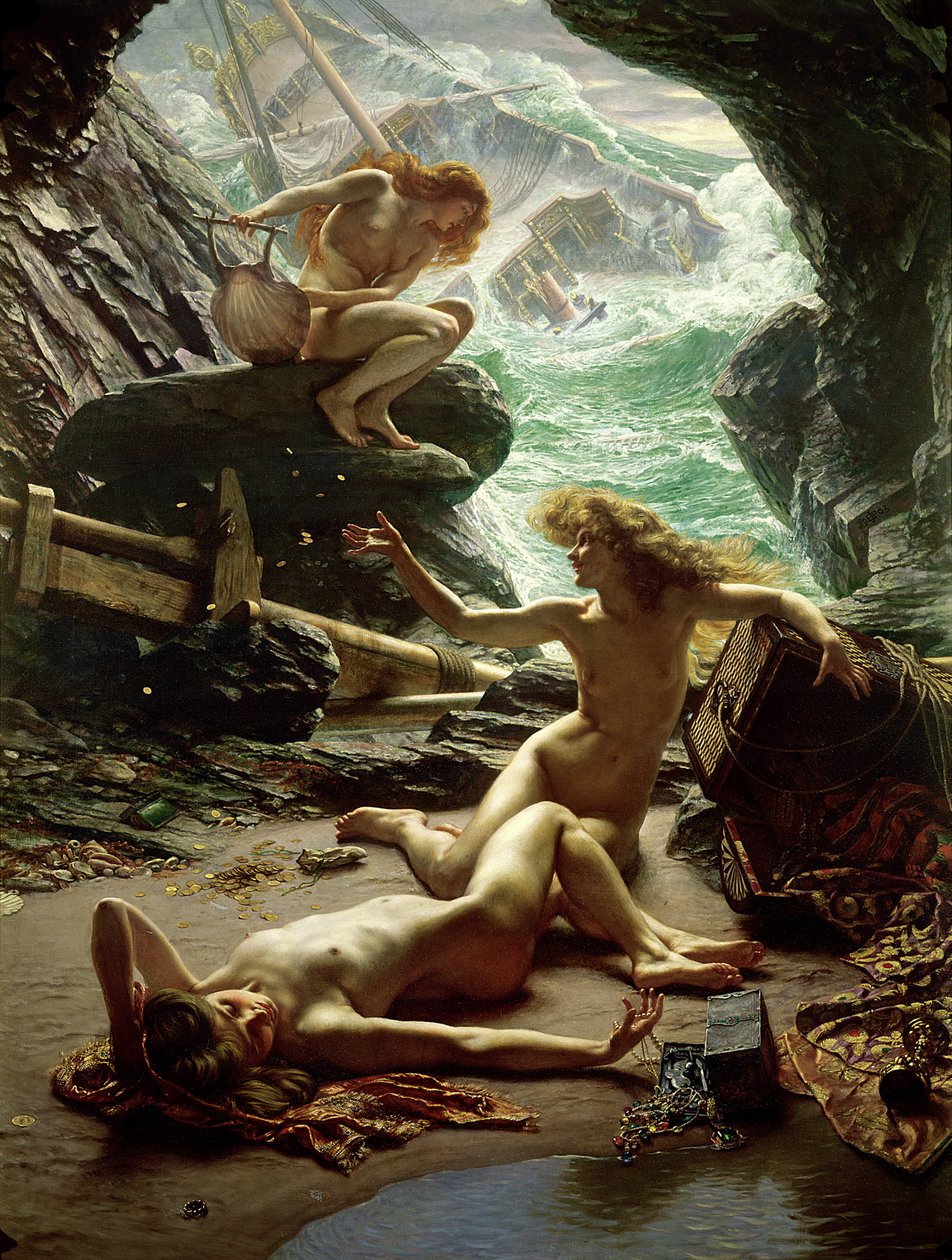 The Cave of the Storm Nymphs, 1903 od Edward John Poynter