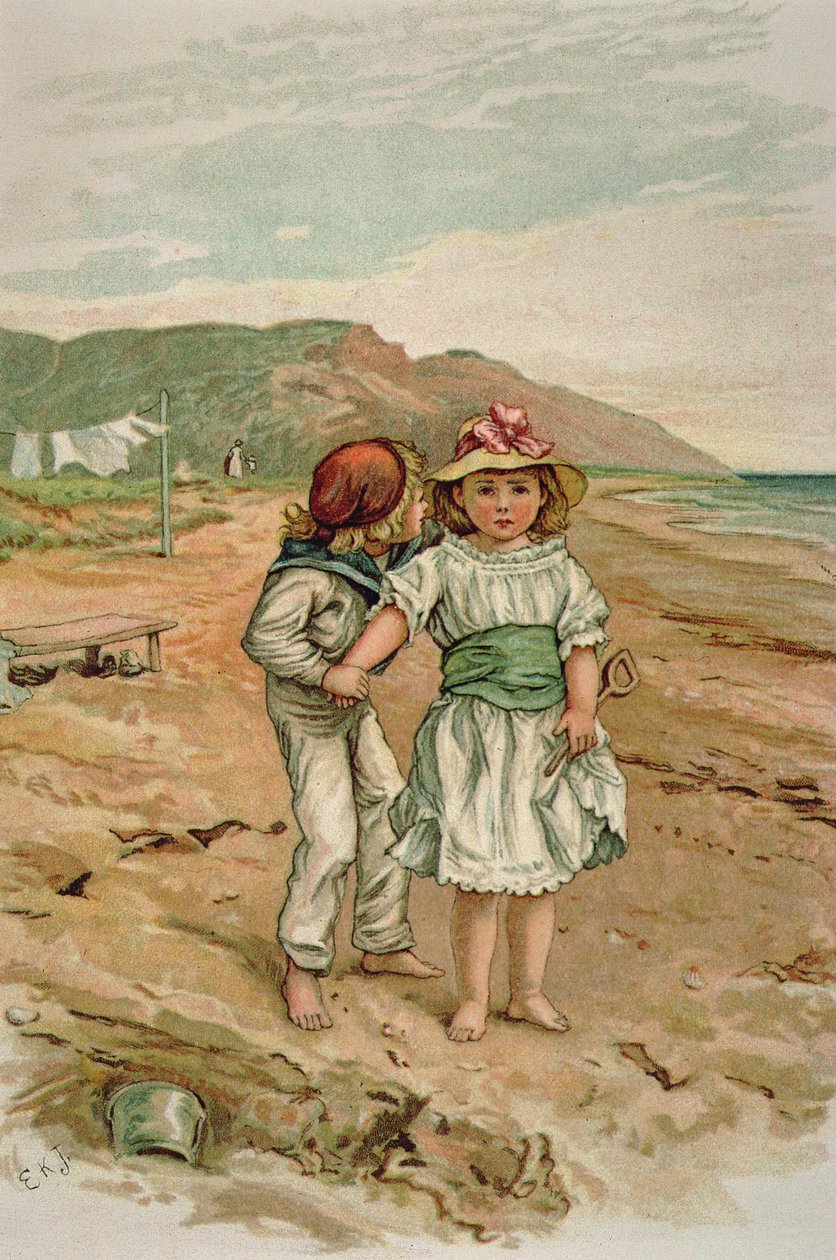 Sluneční paprsky, 1890 od Edward Killingworth Johnson
