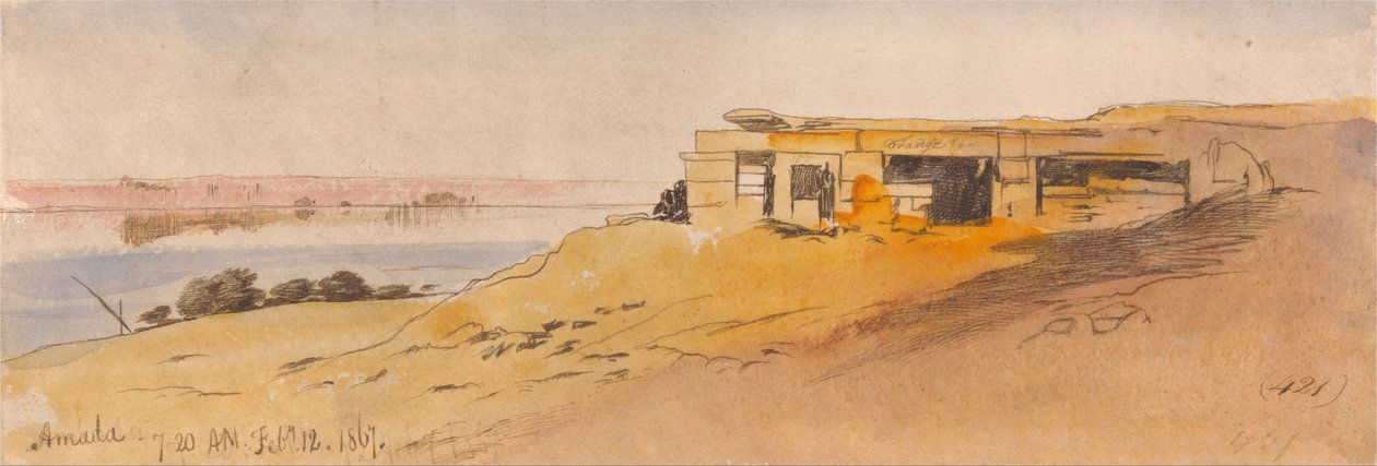 Amada, 7-20 hod., 12. února 1867 (421) od Edward Lear