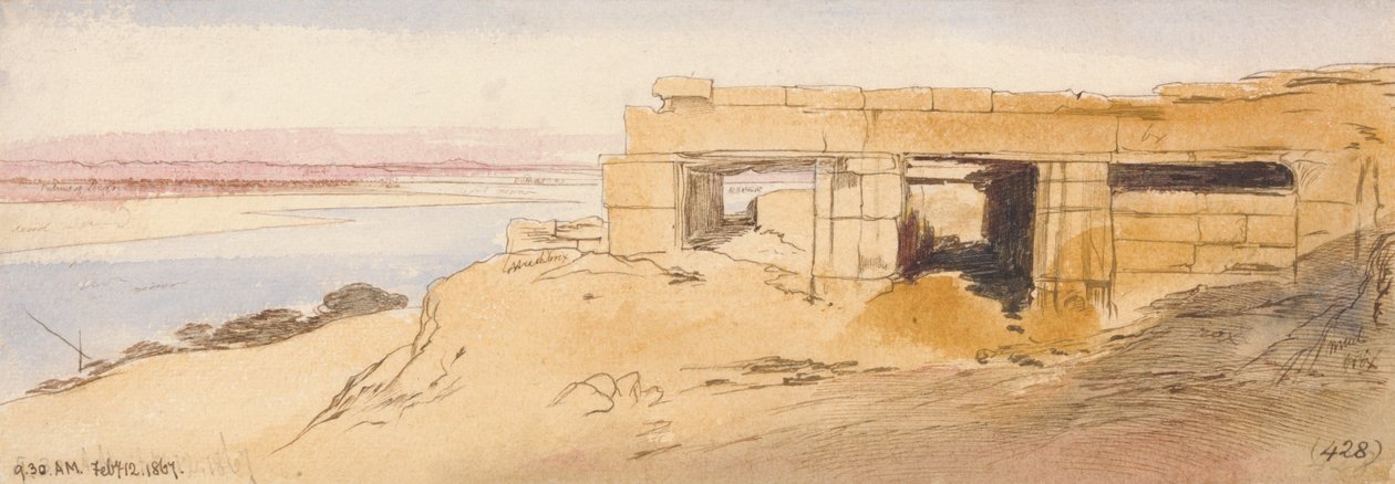 Amada, 9-30 hod., 12. února 1867 od Edward Lear