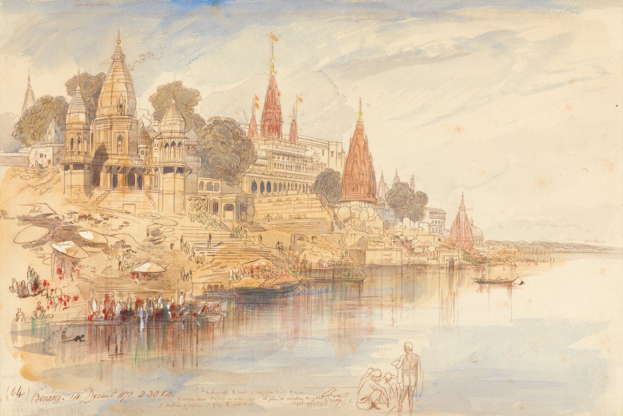 Benares od Edward Lear