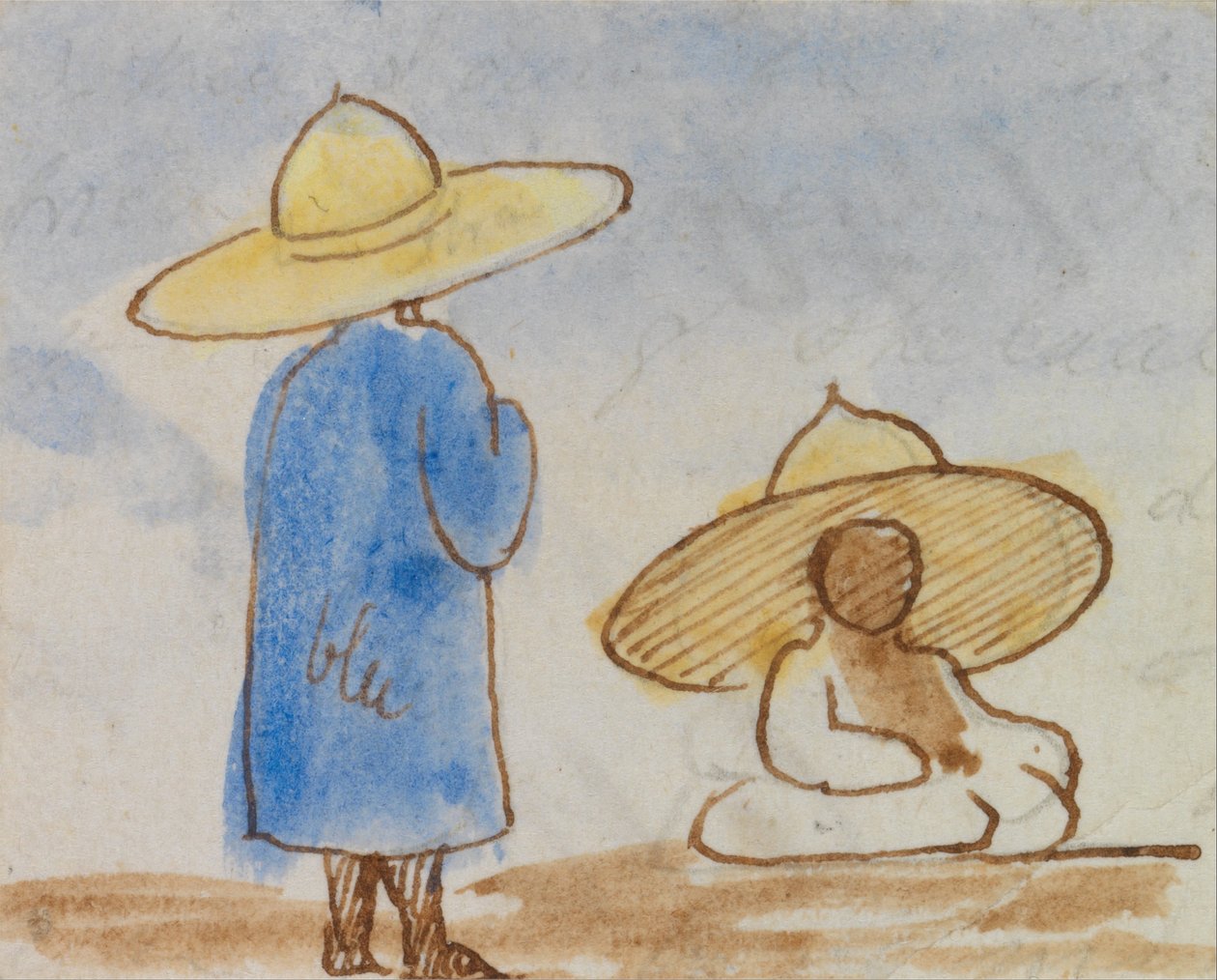 Egyptští muži od Edward Lear