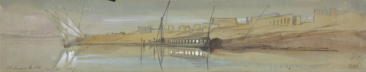 Luxor od Edward Lear