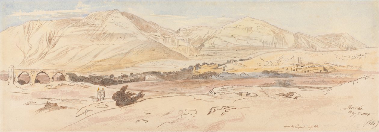 Jericho, 7. května 1858 (157) od Edward Lear