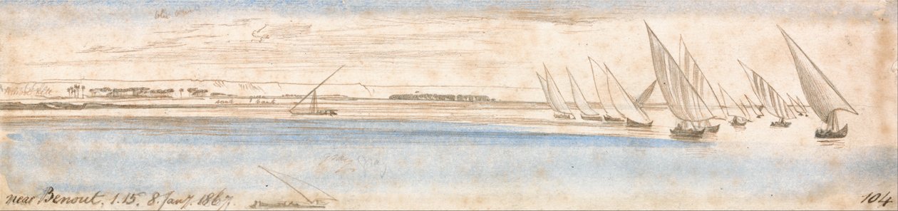 Poblíž Benout od Edward Lear