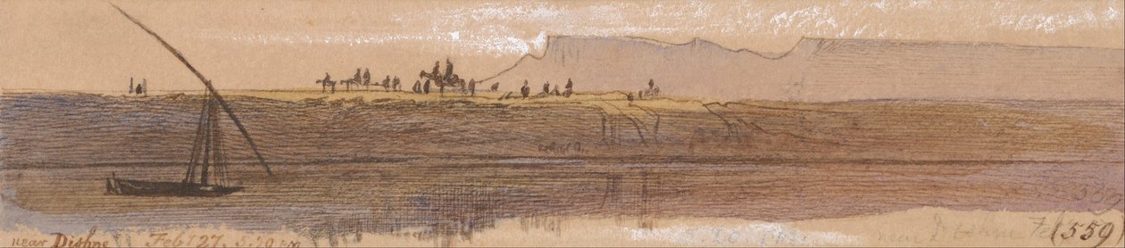 Poblíž Dishna od Edward Lear