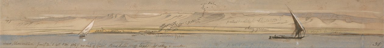 Poblíž Maimounu od Edward Lear