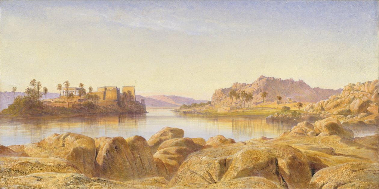 Philae, Egypt od Edward Lear