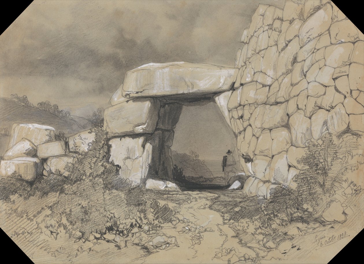Znamení, 6. října 1838 od Edward Lear