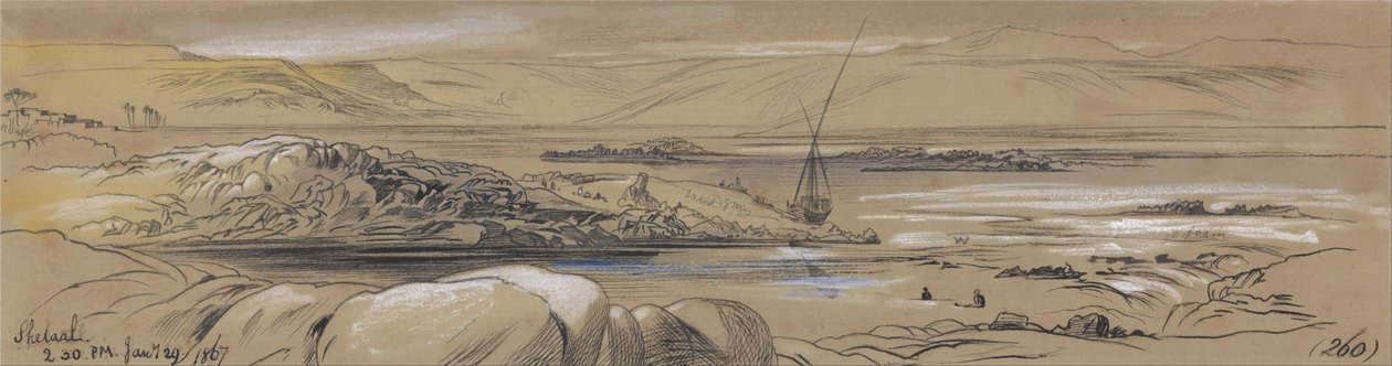 Shelaal, 2–30 hod., 29. ledna 1867 (260) od Edward Lear