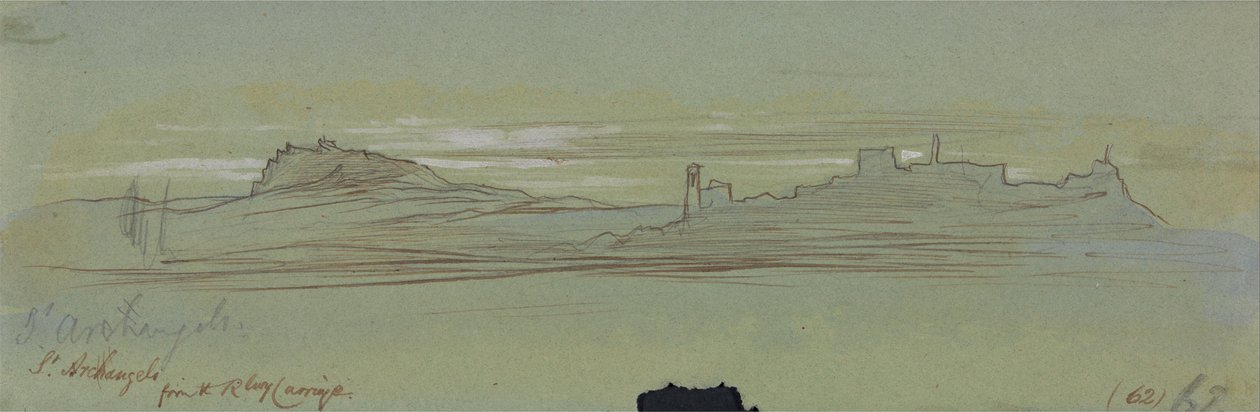 St. Archangelo, od železničního vozu od Edward Lear