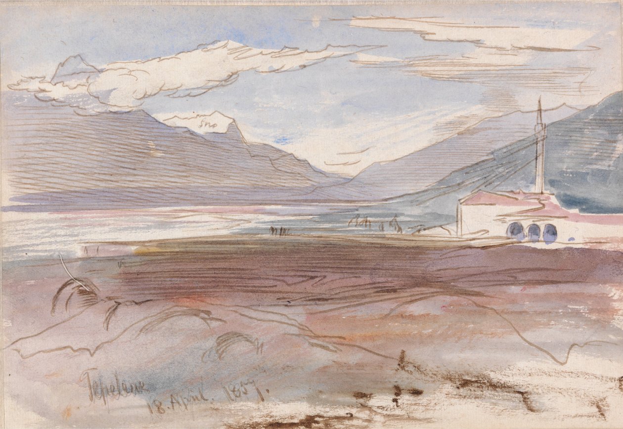 Tepelene, 18. dubna 1857 od Edward Lear