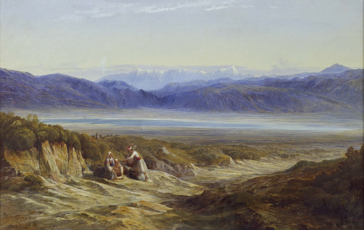 Thermopyly, 1872 od Edward Lear