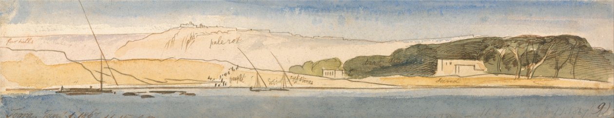 Toara, 11-15 hod., 1. ledna 1867 (9) od Edward Lear