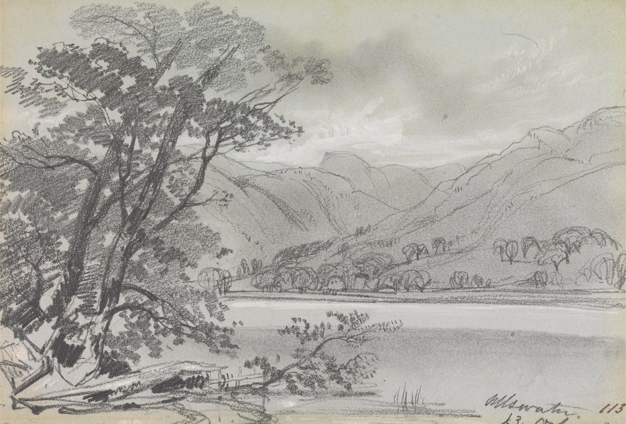 Ullswater od Edward Lear