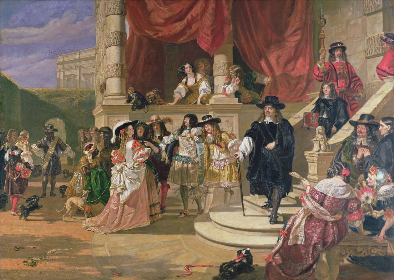 Pád Clarendonu od Edward Matthew Ward