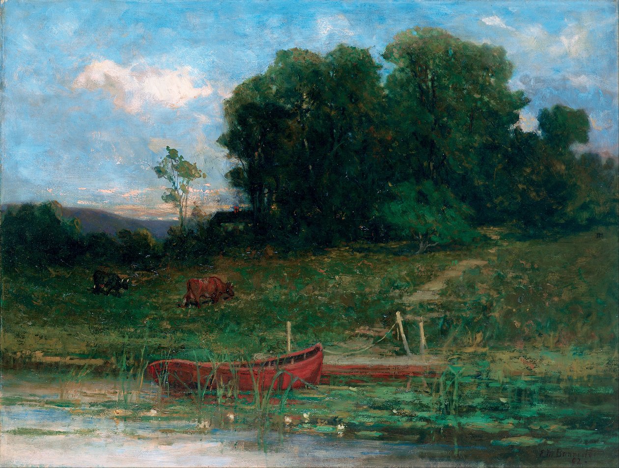 The Farm Landing od Edward Mitchell Bannister