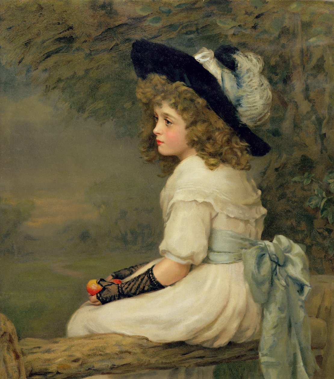 Dcera Evy, Hrušky výroční, Vánoce, 1899 od Edward Patry
