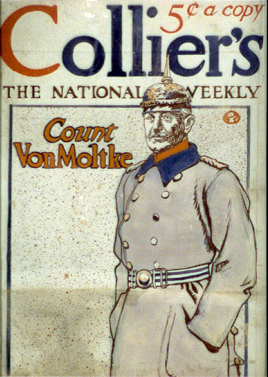 Count von Moltke, přední strana časopisu Collier