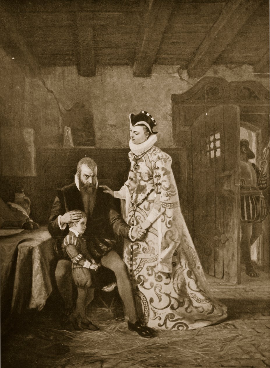 Karin Mansdatter navštíví Erika XIV ve vězení od Edward Perseus