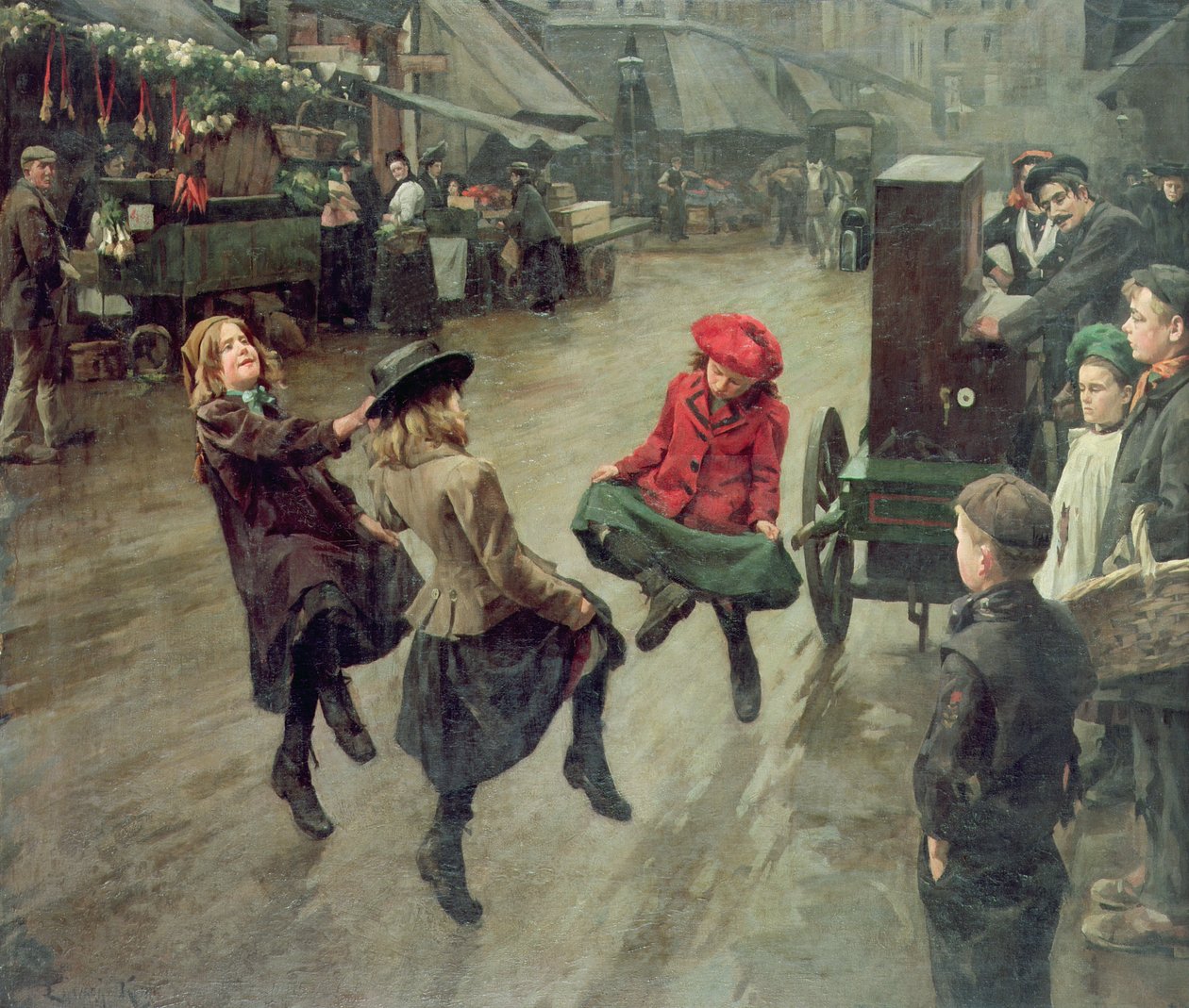 London Street Children, 1904 od Edward R. King