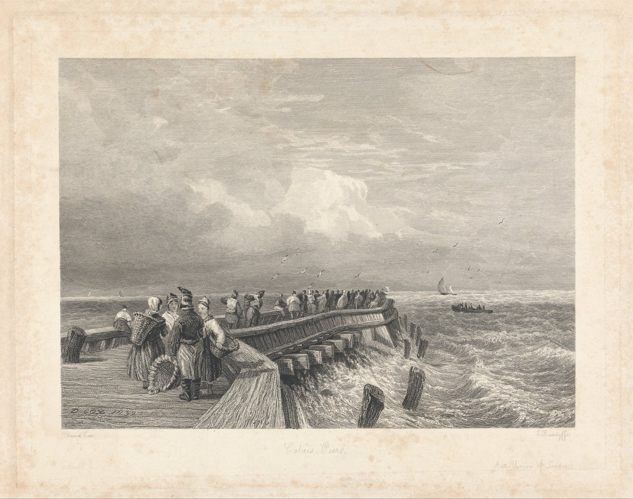 Calais Pier od Edward Radclyffe