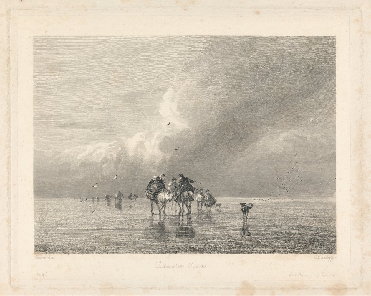 Lancaster Sands od Edward Radclyffe