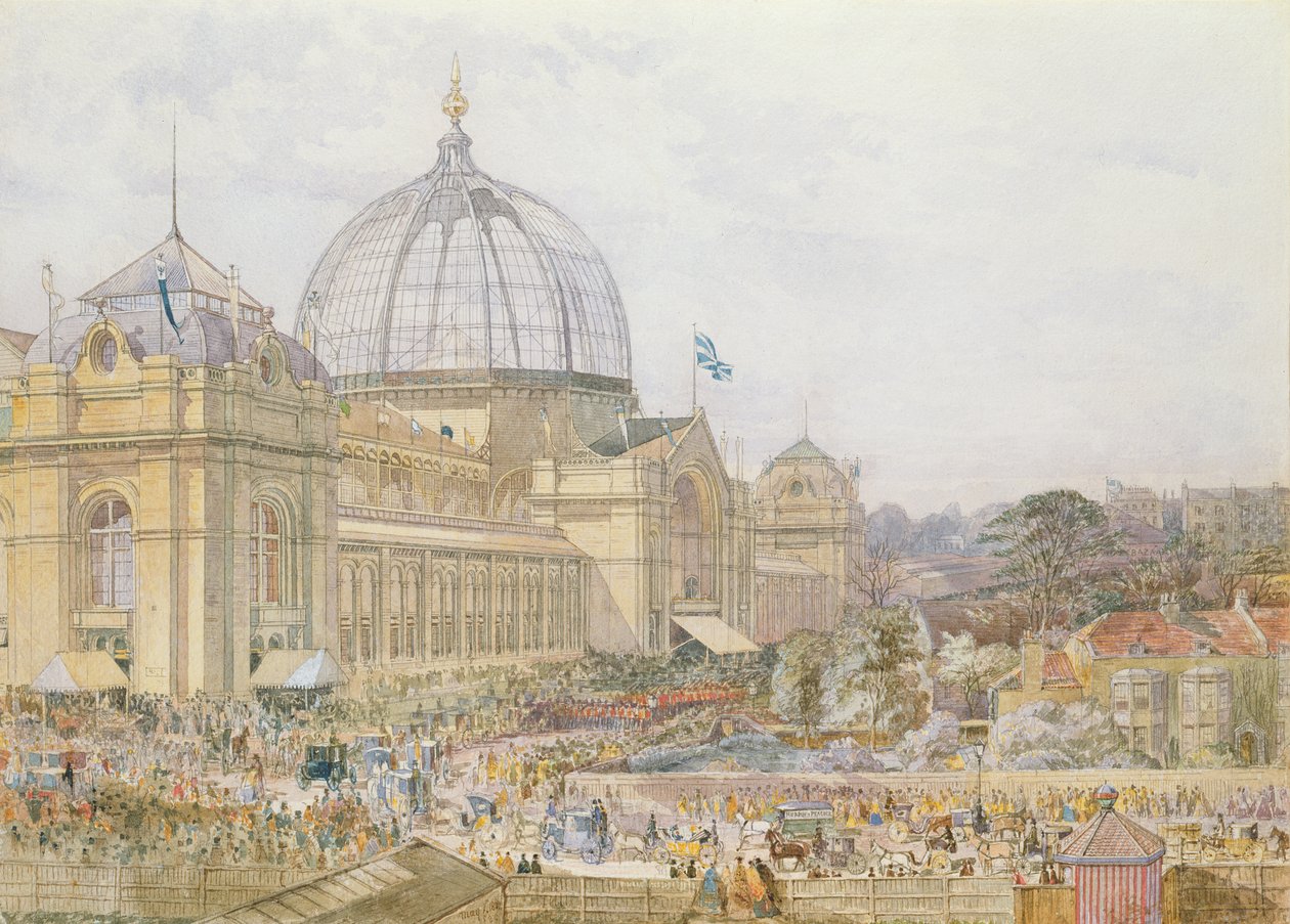 Mezinárodní výstava, 1862: Oficiální zahájení od Edward Sheratt Cole