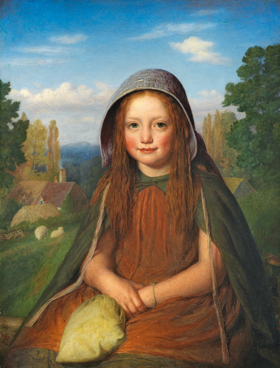 Dívka, 1861 od Edward Thompson Davis